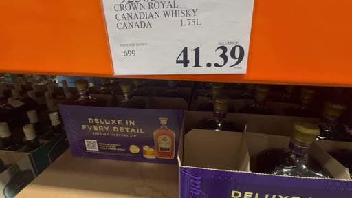 Crown Royal Canadian Whisky, 1.75L