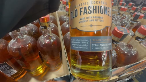 Kirkland Signature Classic Cocktail Old Fashioned, 1L