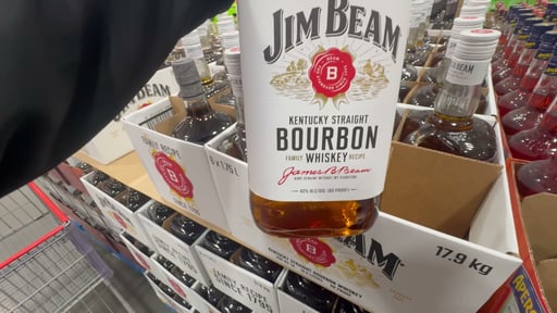 Jim Beam Kentucky Straight Bourbon Whiskey, 1.75L