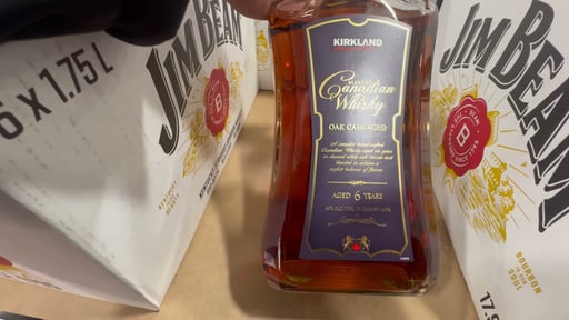 Kirkland Signature Blended Canadian Whisky Aged 6 Years, 1.75L