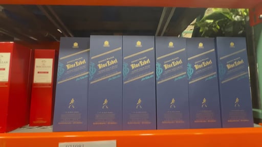 Johnnie Walker Blue Label Blended Scotch Whisky, 750ml