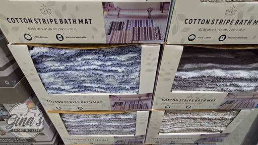 Devgiri Tufted Stripe Bath Mat 24" x 36"