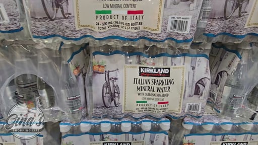 Kirkland Signature Italian Sparkling Water 24/16.9 fl oz (12.6 qts)