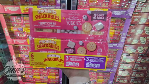 Lunchables Snackables Fruit Cubes Twin Pack, 6 CT