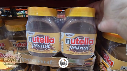 Nutella Peanut Spread with Cocoa, 2-Pack, 26.5 oz Each