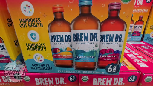 Brew Dr. Organic Kombucha Variety Pack 6/14 oz