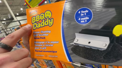 Scrub Daddy BBQDaddy Steam Cleaning Grill Brush