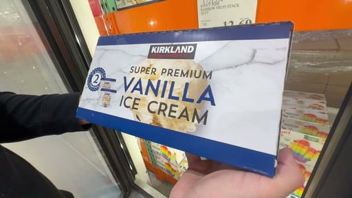 Kirkland Signature Super Premium Vanilla Ice Cream