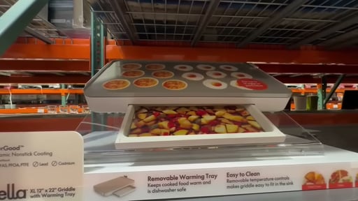 Bella Ceramic Griddle with Warming Tray
