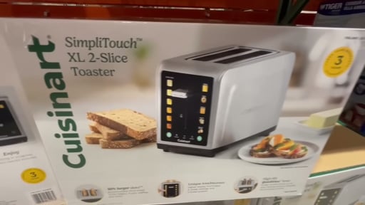 Cuisinart SimpliTouch XL Color Touchscreen 2-Slice Toaster