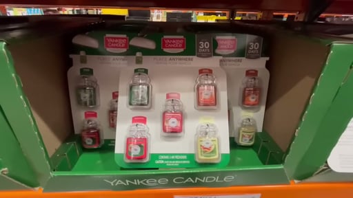 Yankee Candle Car Jar Air Freshener 5-Pack