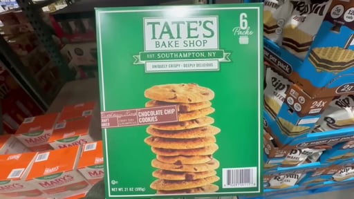 Tate's Bake Shop Chocolate Chip Cookies 21 oz