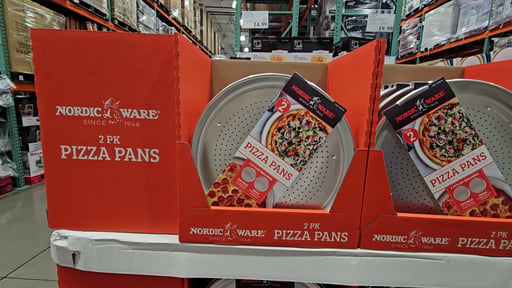 Nordic Ware 2-Piece 16" Pizza Pan Set