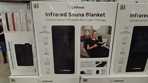 LifeTrend Red Light Therapy Sauna Blanket Bundle