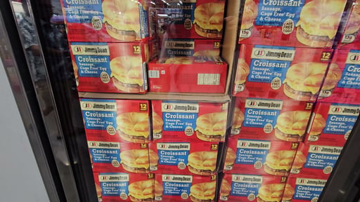 Jimmy Dean Sausage, Egg & Cheese Croissant Sandwiches 12 Count Box