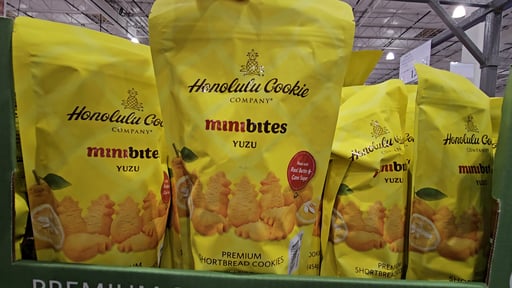 Honolulu Cookie Company Yuzu Mini Bites 16 oz