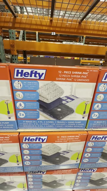 Hefty 12 Piece Shrink-Pak Combo