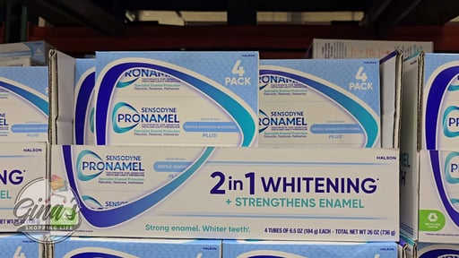 Sensodyne Pronamel Gentle Whitening Advanced Toothpaste, 6.5 oz, 4-Pack
