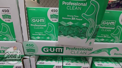 GUM ProClean Floss Picks 450 CT