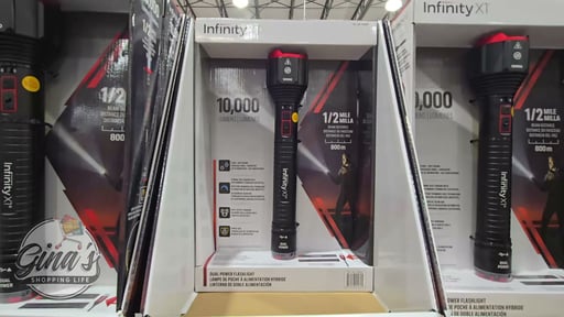Infinity X1 10,000 Lumen Flashlight with Spot Beam