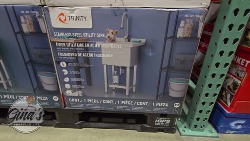Trinity Utility Sink with Pull-Out Faucet 18x16x13