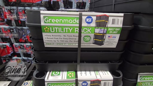 Greenmade 5-Tier Resin Shelving