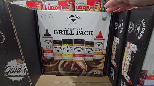 Kinder's Organic Signature Grill Pack, 6-Count, 54.4 oz