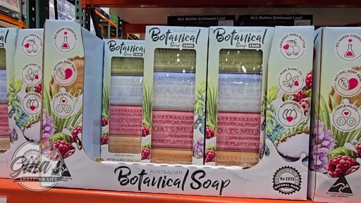 Australian Botanical Goat Milk Bar Soap 8-Pack, 6.8 oz