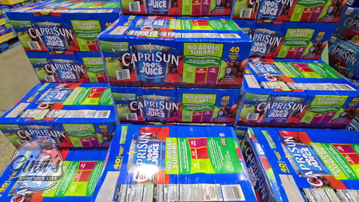 Capri Sun 100% Juice Variety Pack 40/6 oz