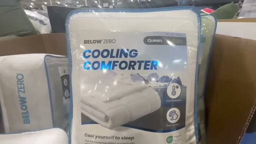 Below Zero Cooling Comforter Queen Down Alternative