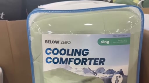 Below Zero Cooling Comforter King Down Alternative