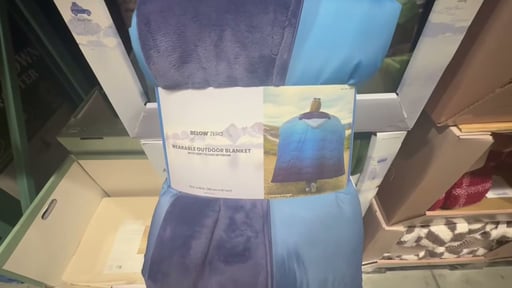 Below Zero Hooded Outdoor Blanket 54" x 72"