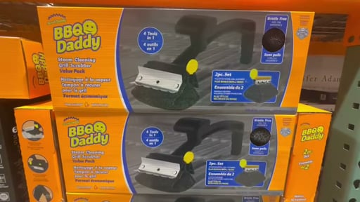 Scrub Daddy BBQDaddy Steam Cleaning Grill Brush
