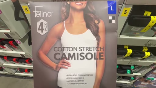 Felina Women's Camisole 4-Pack