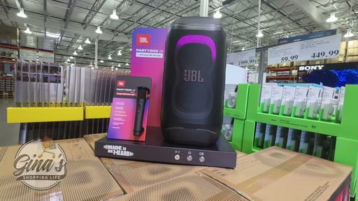 JBL PartyBox 130 Party Speaker with Wireless Mic Bundle