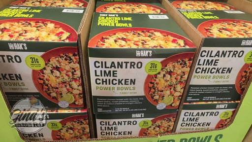 Chef Hak's Cilantro Lime Chicken Power Bowls, 12 oz, 3-Count
