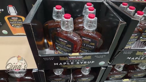 Kirkland Signature Organic Golden Maple Syrup 25 Ounce Bottle