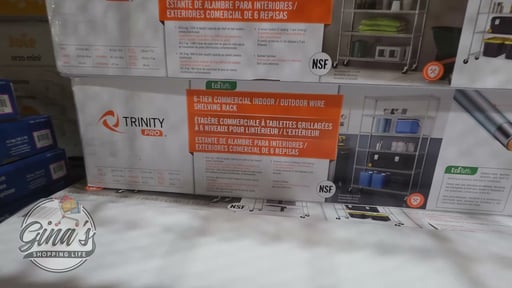 Trinity Outdoor 6-Tier NSF Wire Shelving Rack