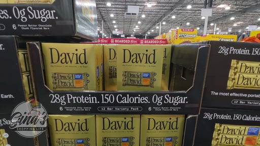 David Protein Bar Variety Pack, 12 CT