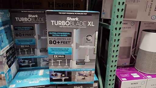 Shark TurboBlade XL Ultra-Customizable Bladeless Tower Fan