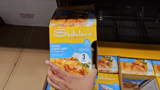 Sukhi's Cashew Chicken with Turmeric Rice 3/11 oz
