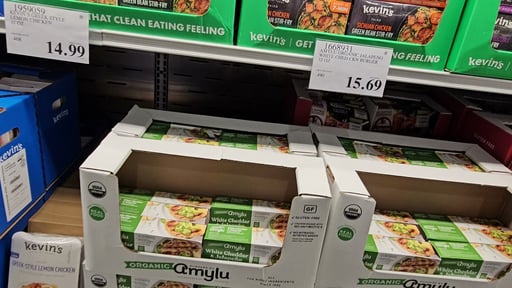 Amylu Organic Jalapeno White Cheddar Chicken Burger 32 oz