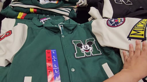 Disney Adult Unisex Varsity Jacket