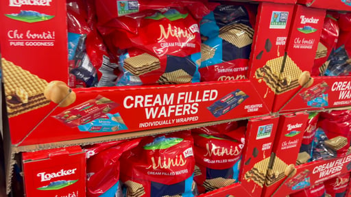 Loacker Mini Wafer Cookies 80 CT/0.35 Ounce Each