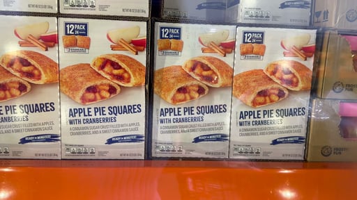 Urban Bistro Apple Pie Squares with Cranberries, 12 Packs