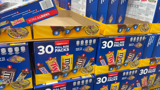 M&M's and Mars Chocolate Variety Pack, 30 ct
