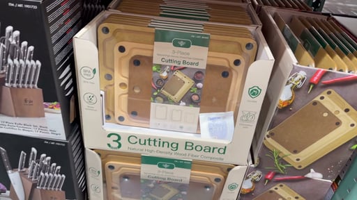 MIU 3-Piece Wood Fiber Cutting Board Set