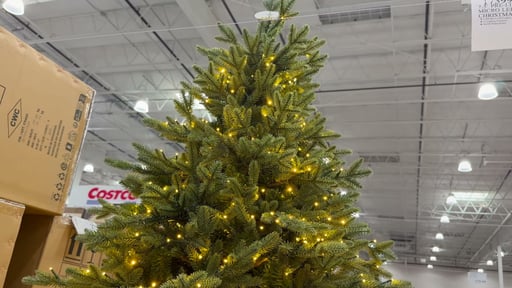 7.5' Pre-Lit Radiant Micro LED with Twinkle Christmas Tree