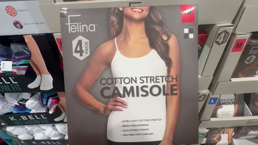 Felina Women's Camisole 4-Pack