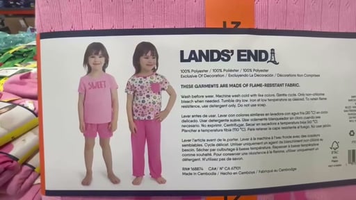 Lands' End Kids' 4-Piece Pajama Set